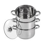 Dynamic Chef 20cm 3 Tier Food Steamer Pot Set