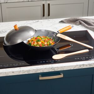 Ken Hom Carbon Steel 5 Piece Classic Wok Set