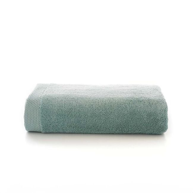 THE LYNDON CO EGYPTIAN COTTON DUCK EGG Bath Towel