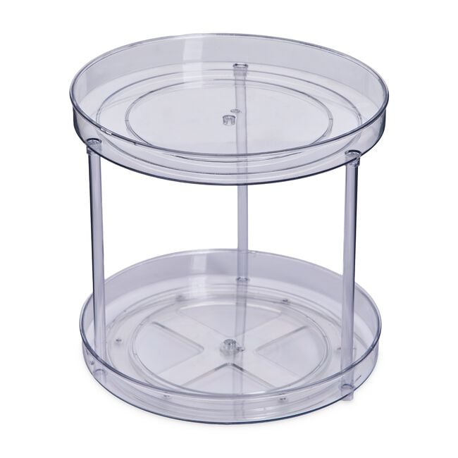 Visage 2 Tier Round Rotating Turntable
