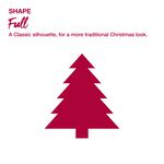 Deluxe 7ft Pine Cone & Berry Christmas Tree