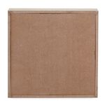 Robin Wooden Framed Square Plaque