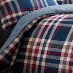 SINGLE DUVET COVER Brushed Cotton Matthews Check