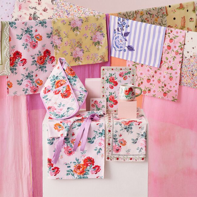 Cath Kidston Archive Rose Easy Adjust Apron