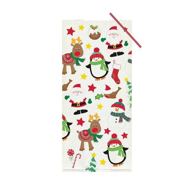 Christmas Pals 20 Cello Bags