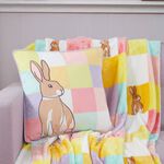 Blossom Lane Spring Blocks Throw 150cm x 200cm 