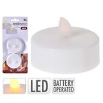 LED 2 Jumbo Tealight Candles