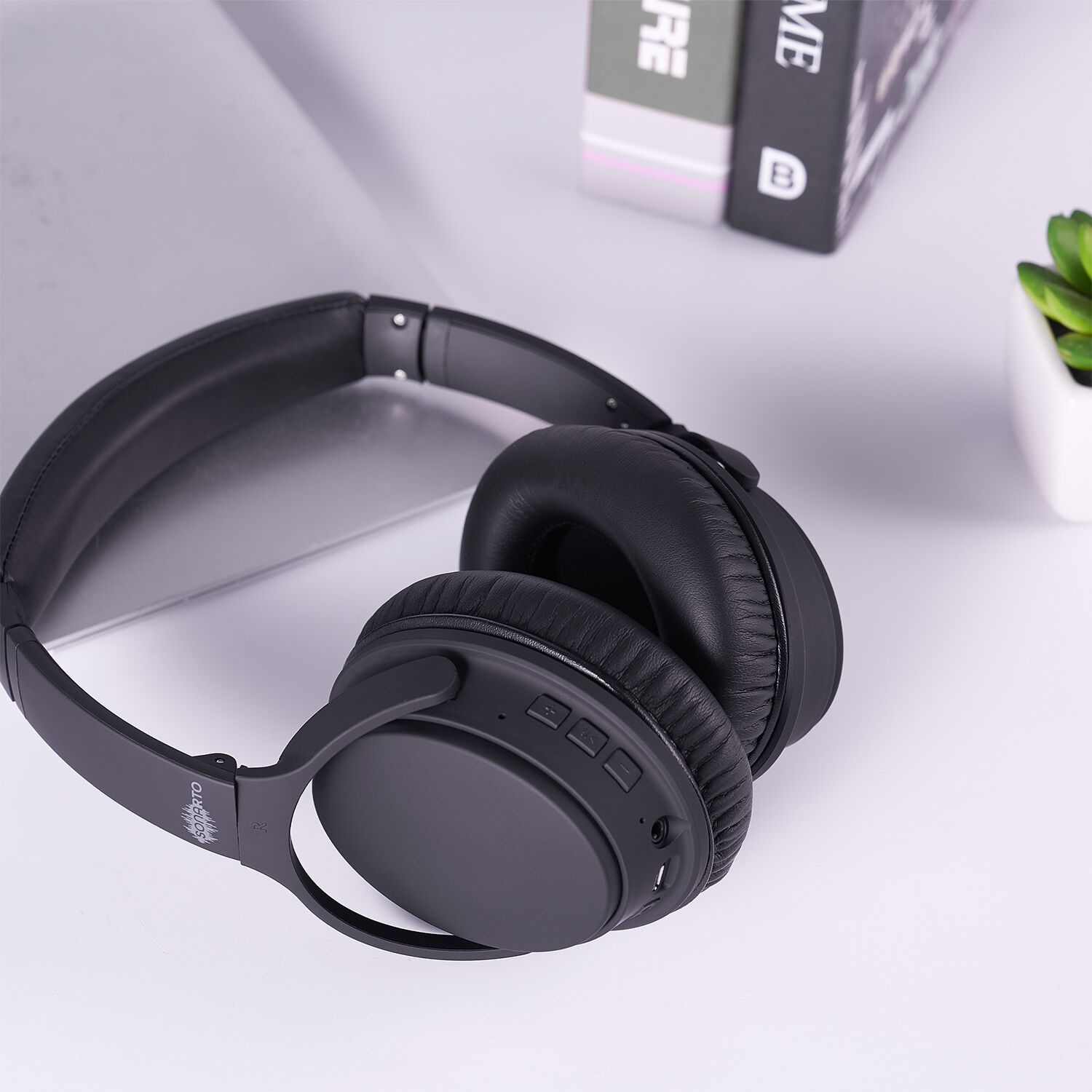 Sonarto Apollo Noise Cancel Bluetooth Headphones Home Store + More