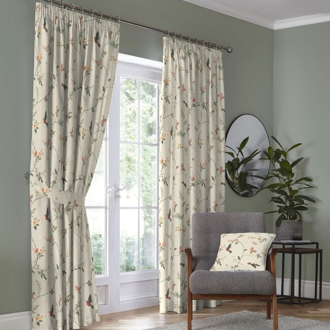 DARNLEY CORAL 66x54 curtain 