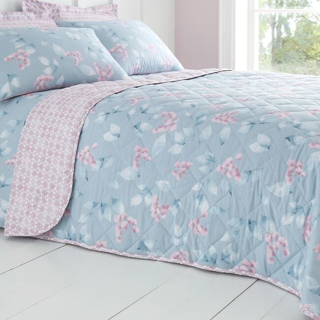 Nicole Day Lennon Bedspread 220cm x 220cm - Pink