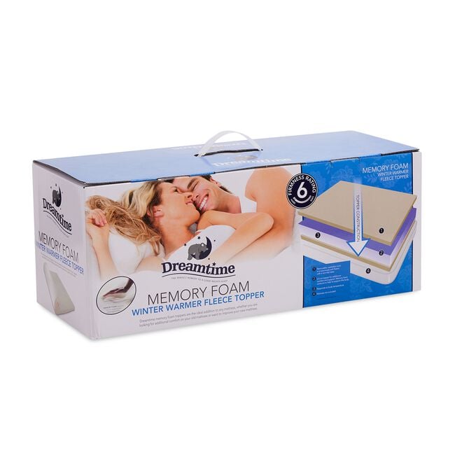 SINGLE COSY COMFORT MEMORY FOAM Mattress Topper