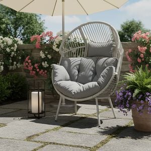 Aventino Luxury Rattan Lounging Egg Chair