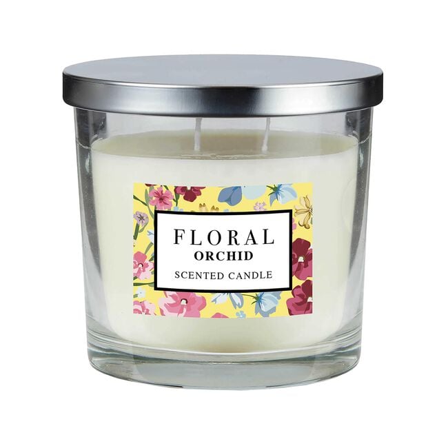 Floral Orchid 335g Candle