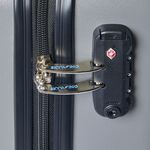 Cabin Size Lightweight Hardshell Luggage - SIlver