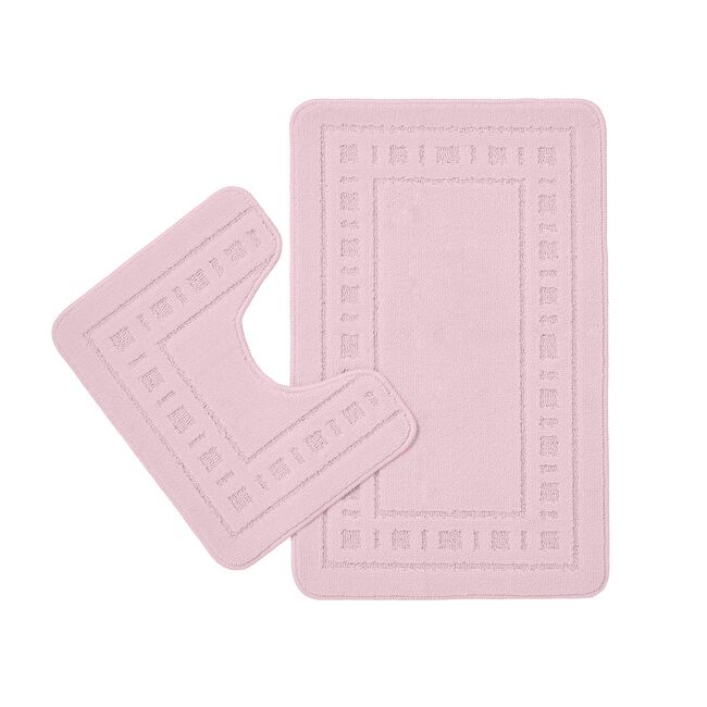 CATHERINE LANSFIELD ARMONI PINK 2PC Bath Set