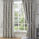 Dreams & Drapes Averie Blue 66 x 54 Curtain 