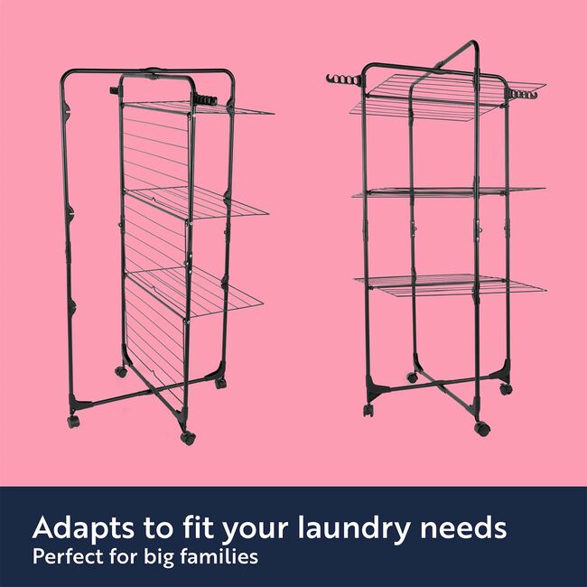 Beldray 3 Tier Tower Airer - 30m