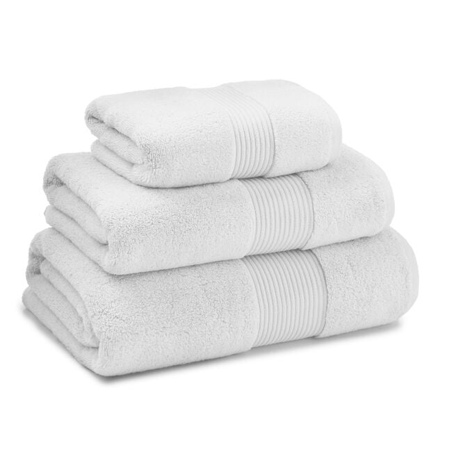 600GSM WESTBURY WHITE 50x90 Hand Towel