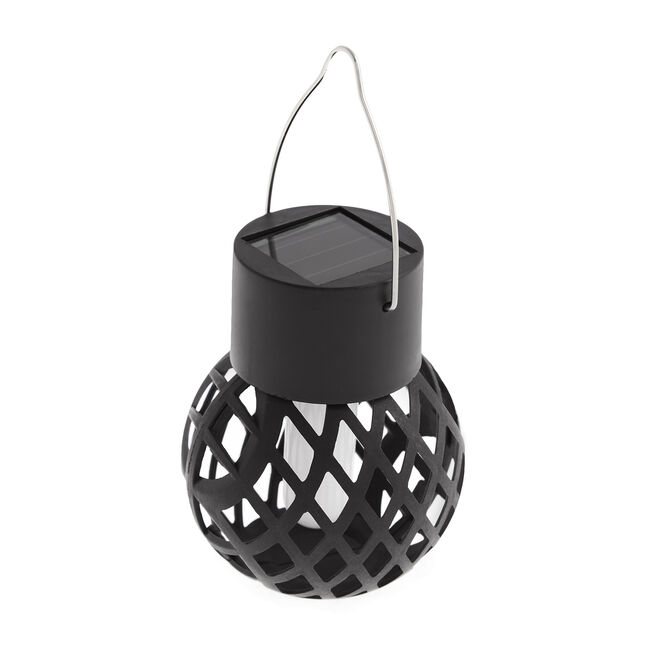 Solar Hanging Flame Light