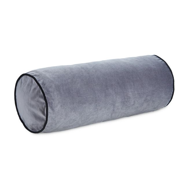 NAOMI CHARCOAL 20x55cm Bolster Cushion 