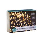 100 LED Warm White Garden Solar String Lights