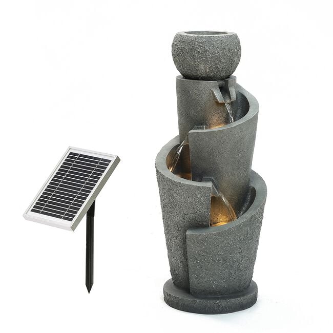 Slieve Bloom Solar Garden Water Feature & Planter