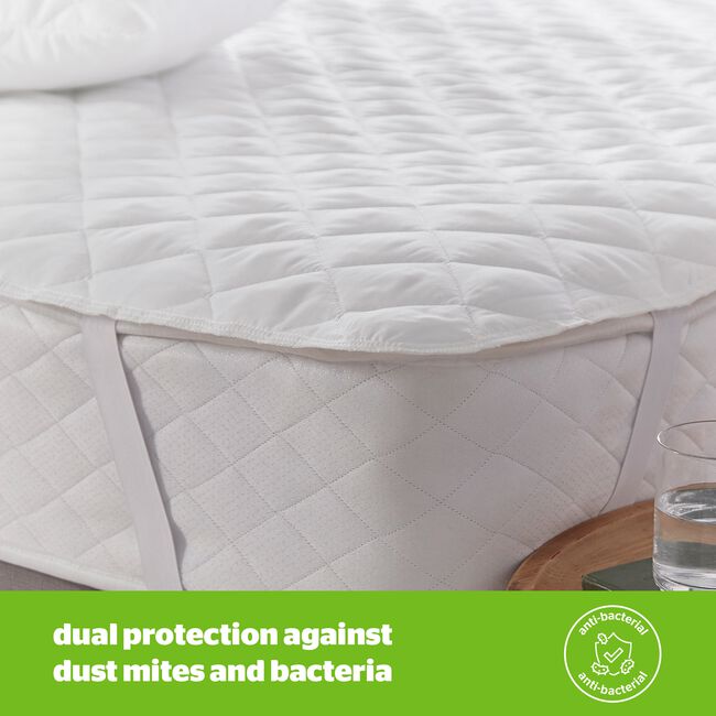 SILENT NIGHT ANTI ALLERGY Mattress Topper SB