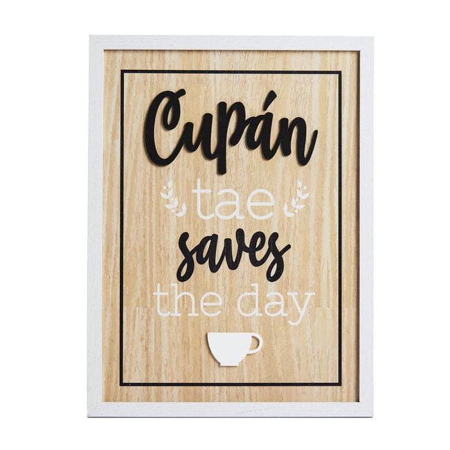 Cupán Tae Saves the Day Plaque