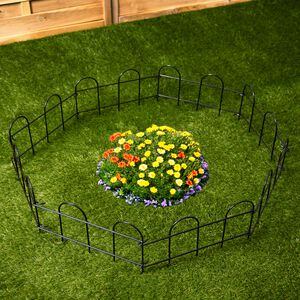 8 Piece Garden Picket Fence