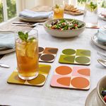 Orla Kiely Square Geometric Coasters 4Pk