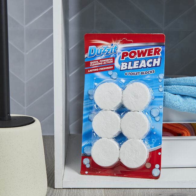 Power Bleach Toilet Block 6 Pack