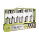 6 Stainless Steel Solar Garden Light Bollards