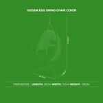 100GSM Egg Swing Chair Cover 