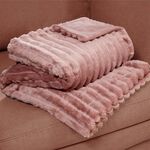 RUANE CORD VELVET MAUVE 150x200cm Throw