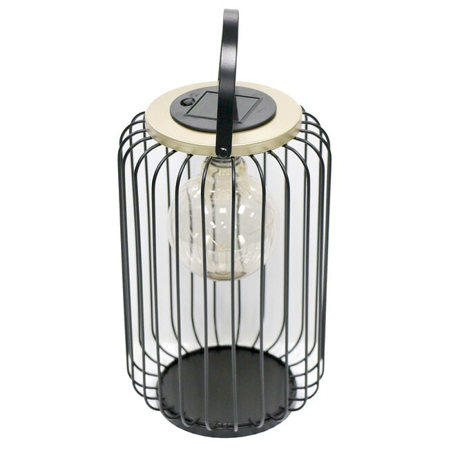 Cage Solar Lantern 28cm