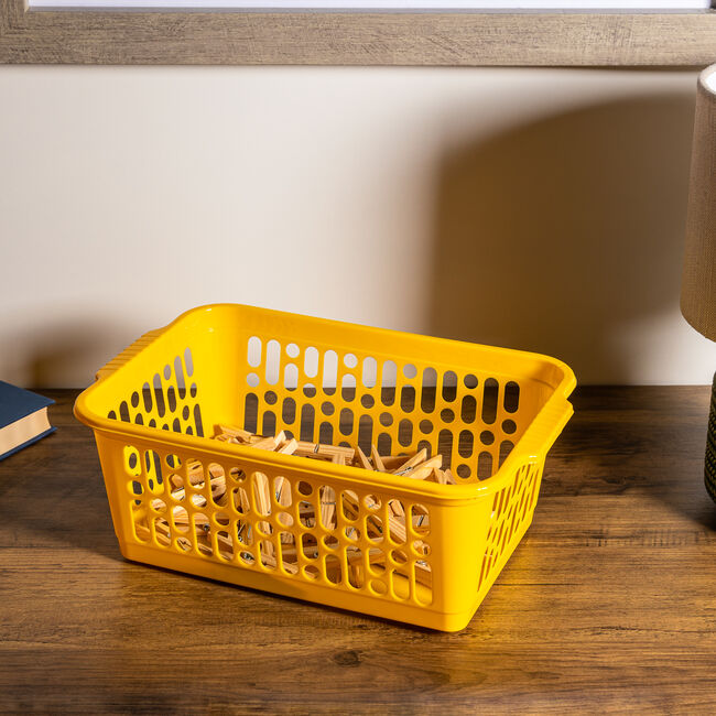 Wham Single Handy Storage Basket Yellow