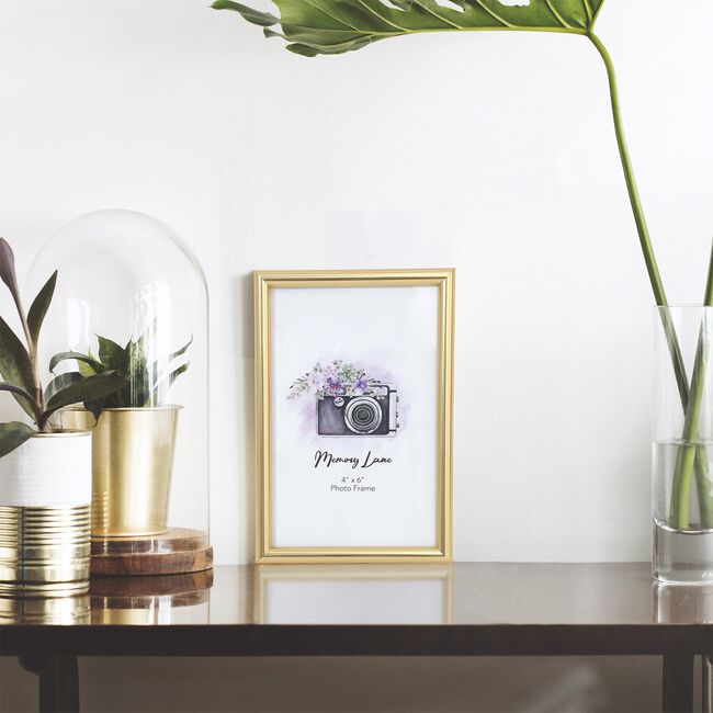 4X6 MEMORY LANE FRAME Silver
