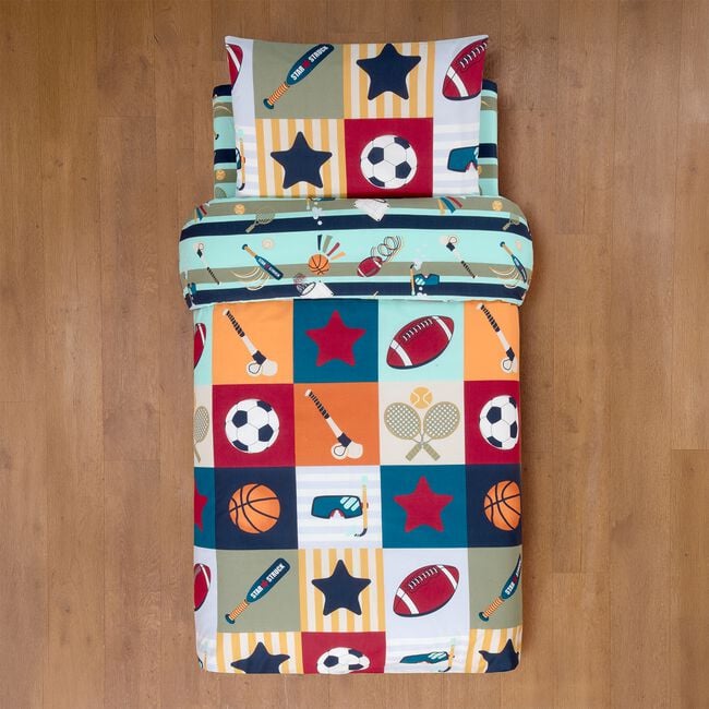 SINGLE DUVET COVER Multi-Sport