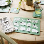 Ulster Weavers Woolly Sheep Cork Placemats 4 Pack