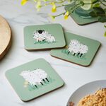Ulster Weavers Woolly Sheep Coaster 4 Pack