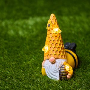 Honeycomb Gonk with Solar Lights