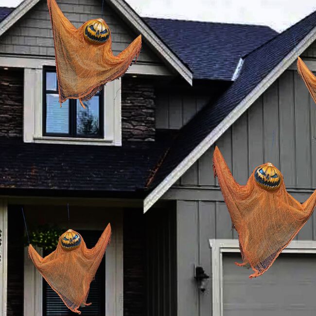 Hanging Pumpkin Ghouls 3 Pack