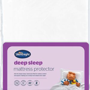 SILENTNIGHT DEEP SLEEP SMALL DOUBLE Mattress Protector 