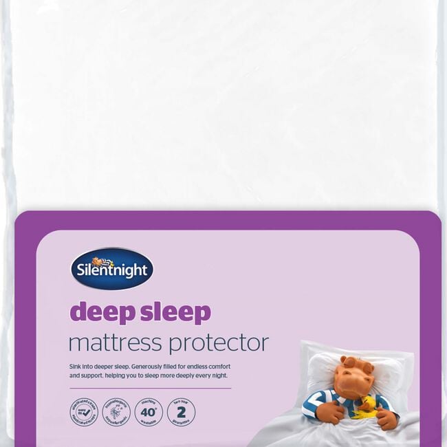 SILENTNIGHT DEEP SLEEP SMALL DOUBLE Mattress Protector 