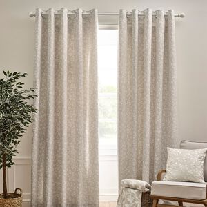 CATHERINE LANSFIELD BROOKE FLORAL NATURAL 66X54 Curtain