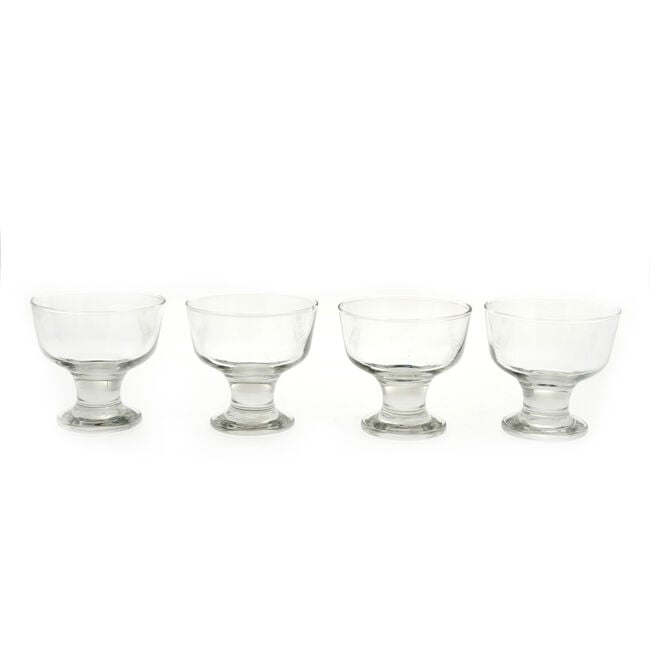 Tulip Ice Cream Sundae Glasses 4 Pack