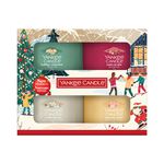 Yankee Candle Christmas Gift Set 4 Votive Candles