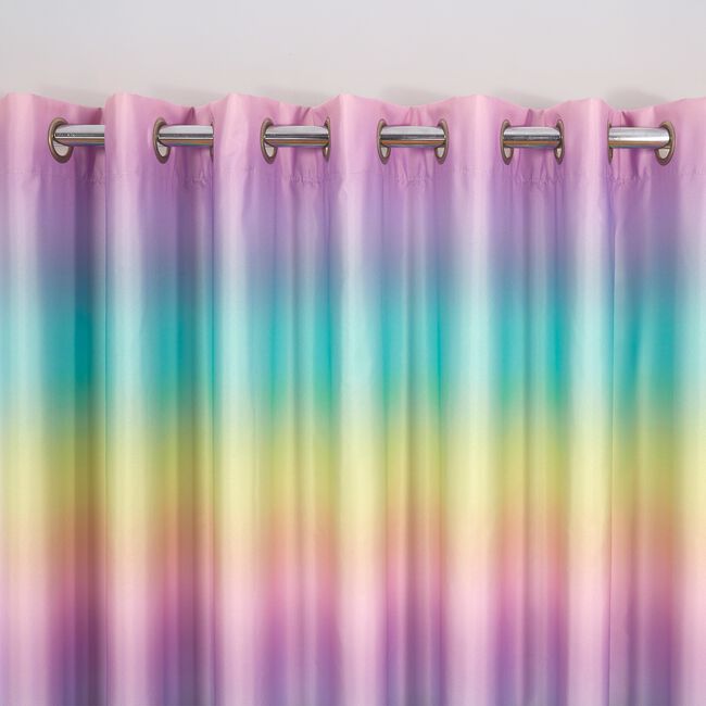 BLACKOUT & THERMAL RAINBOW SKY MULTI 90x90 Curtain