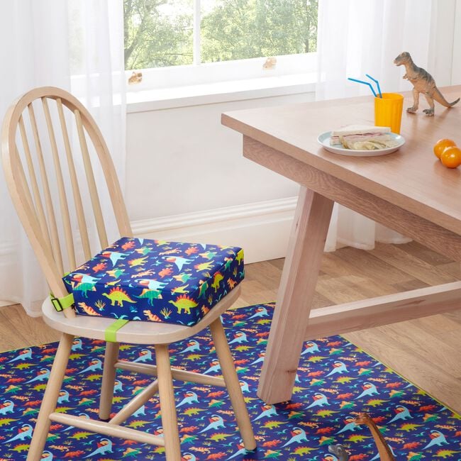 Baby Splash Mat Dino Land Mat 130cm x 130cm - Blue