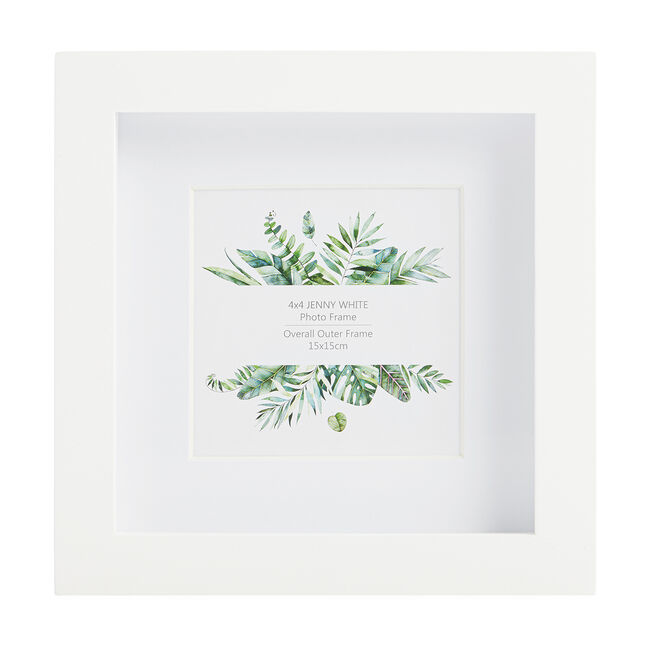 5x7 JENNY WHITE Photo Frame